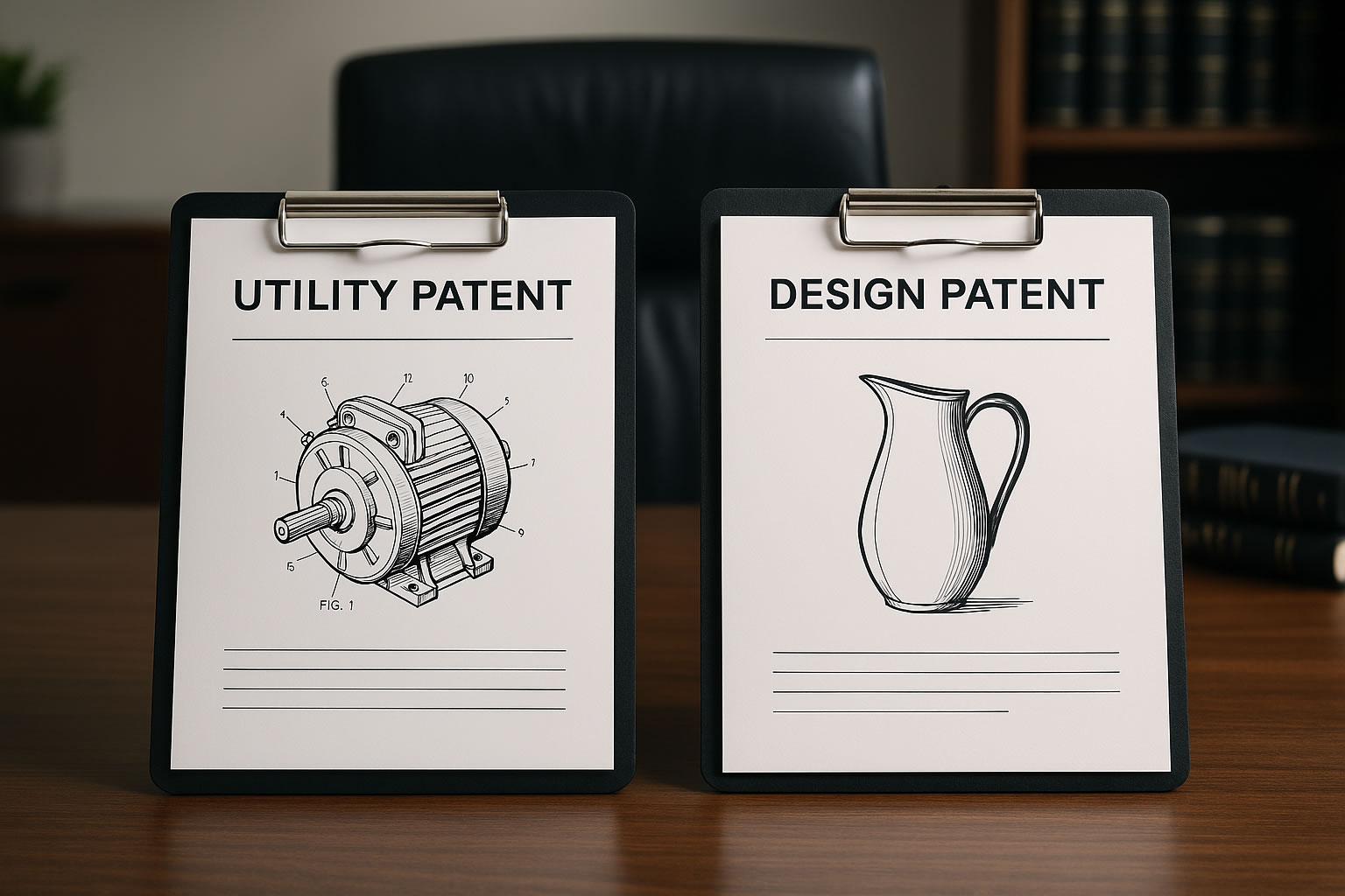 Utility Patents vs. Design Patents: Which Do You Need?